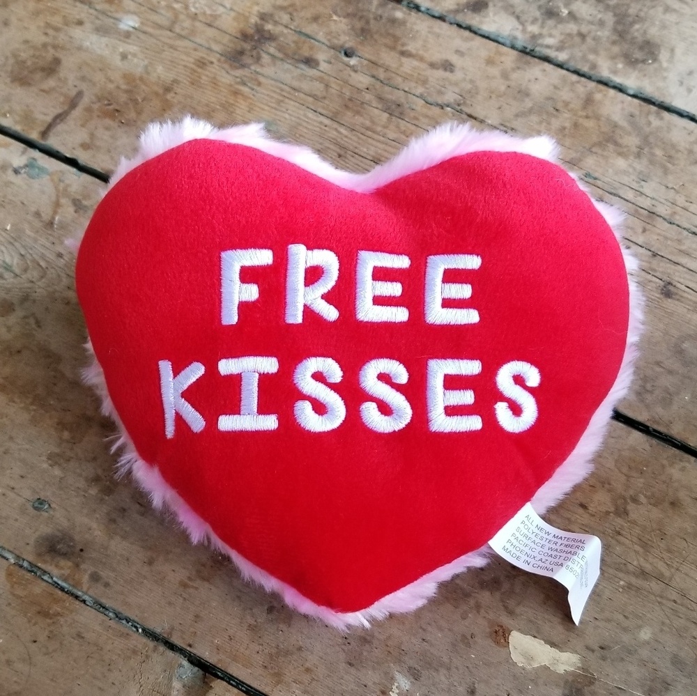 Show some love! Accent pillow